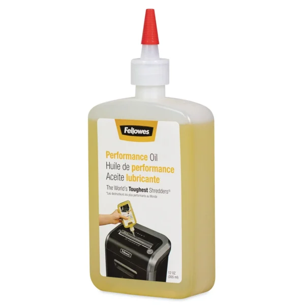 Fellowes - Powershred Performance Oil - 12 oz. Bottle w/Extension Nozzle