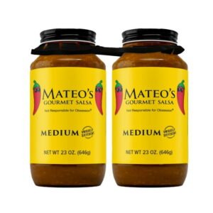 Mateo's Gourmet Medium Salsa, 23 oz., 2 pk